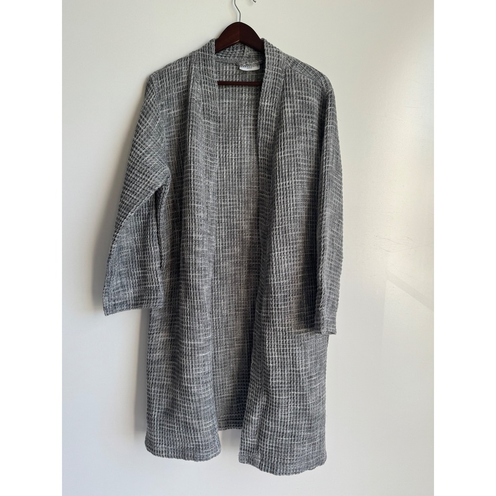 Parachute Waffle Robe Medium Grey Textured Cotton Loungewear Linen cotton sleep